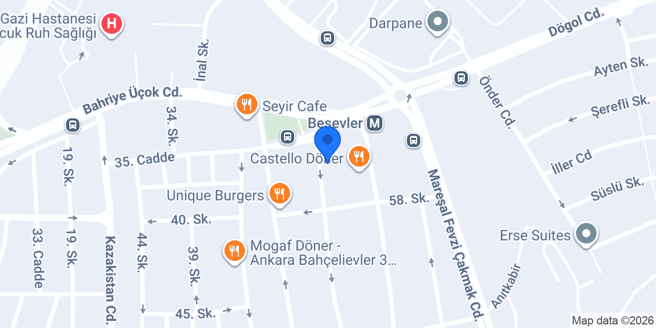 MAT COFFE OYUN SALONU konumu