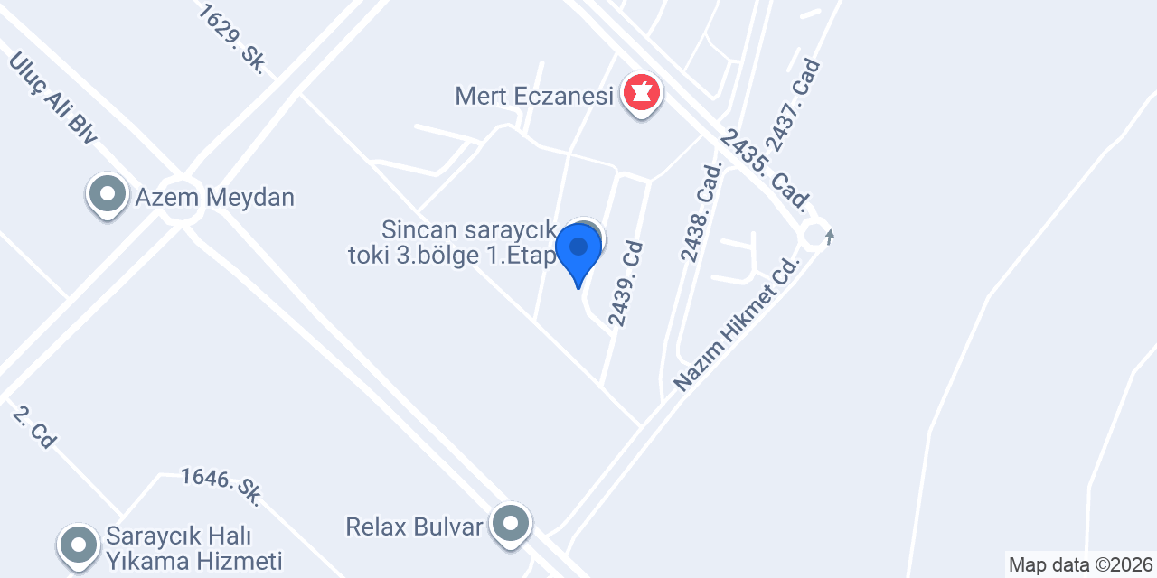 Karaca Pvc konumu