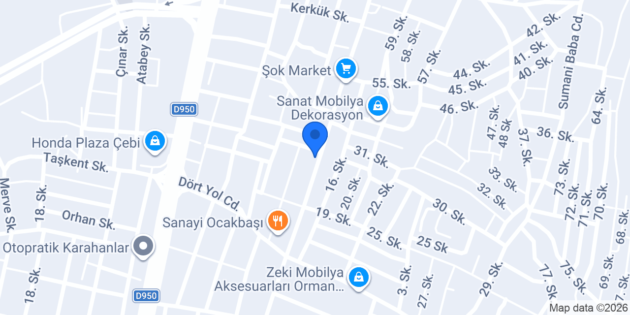 Malzemecim konumu