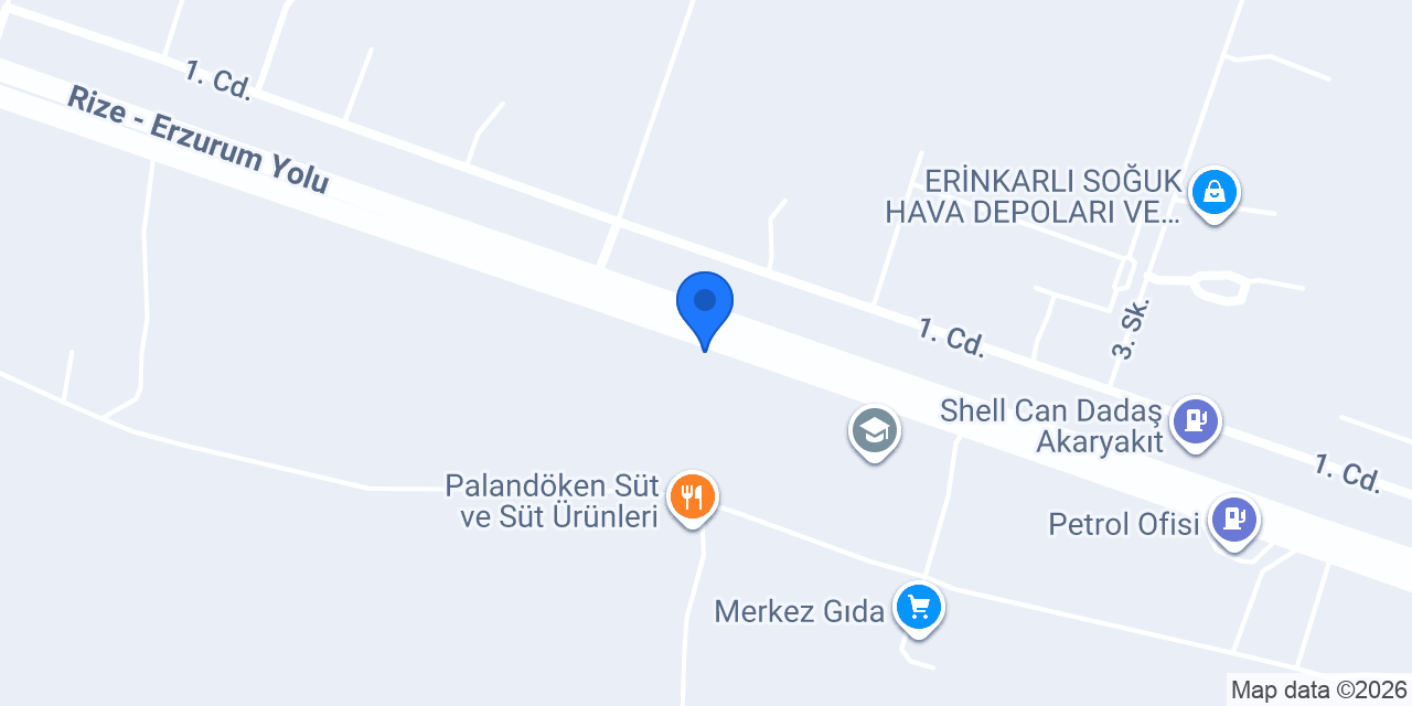 CAPLOONBA ERZURUM konumu