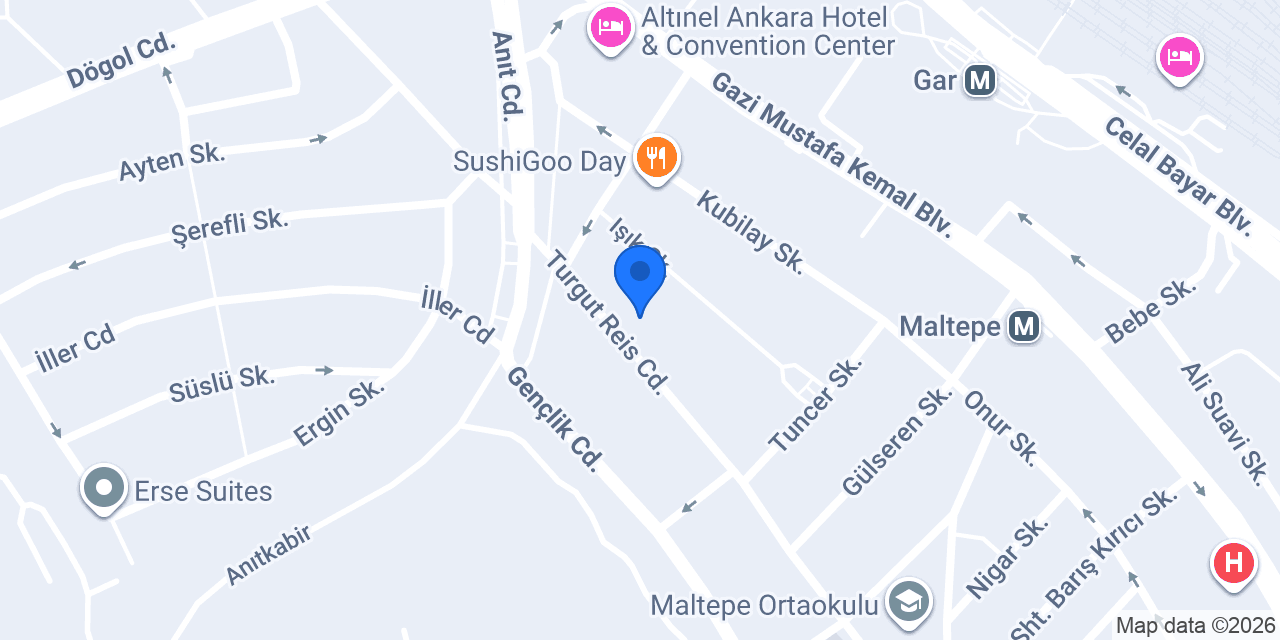 Anıttepe Doğa Eczanesi konumu