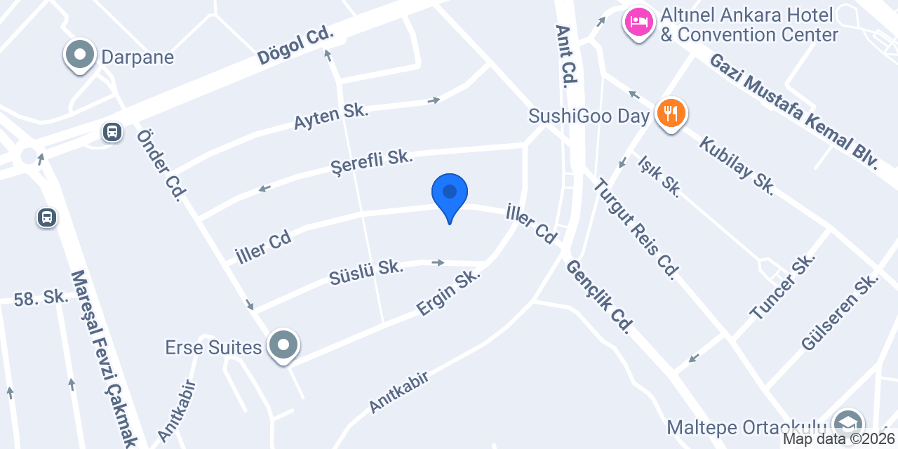 ARDEN HUKUK BÜROSU konumu
