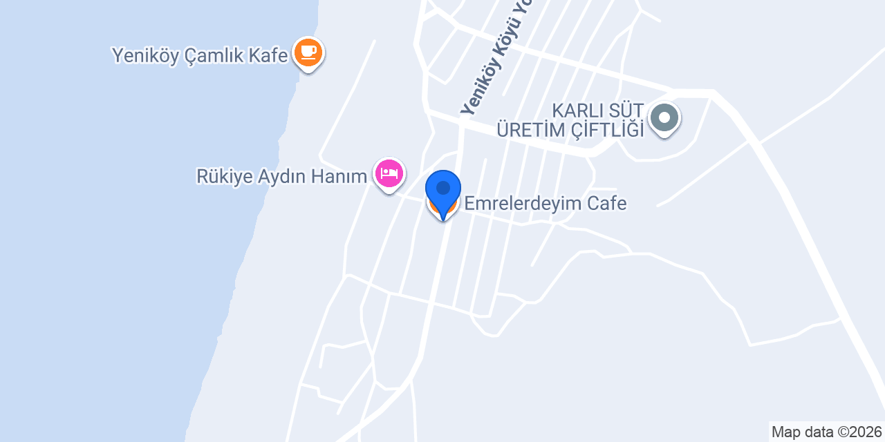 Emrelerdeyim Cafe konumu
