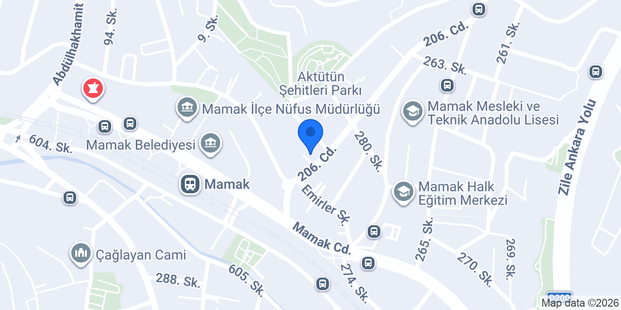 Kolej bayan kuaförü konumu