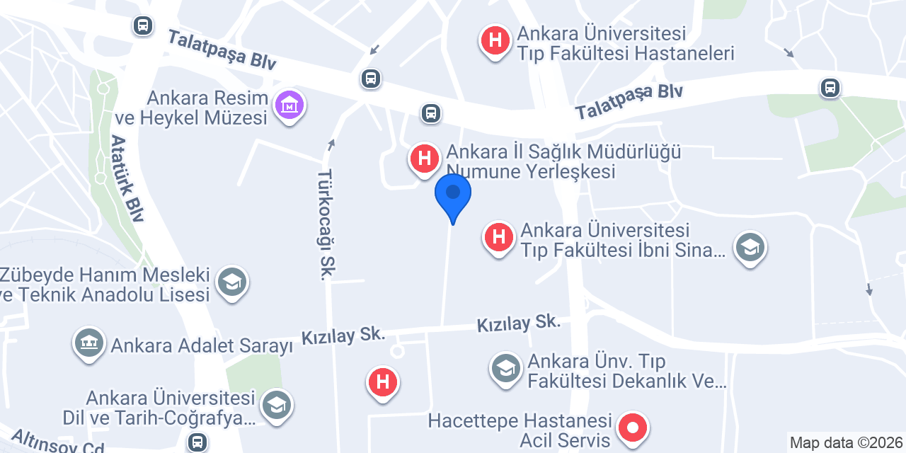 Özel ambulans | Hasta Nakil Hizmetleri | Ankara Özel Ambulans konumu