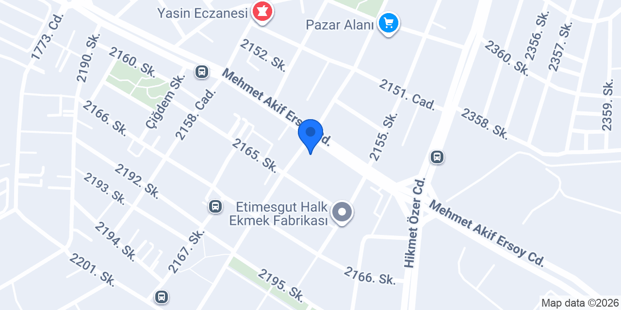 Doç. Dr. Faika Ceylan Çiftçi konumu