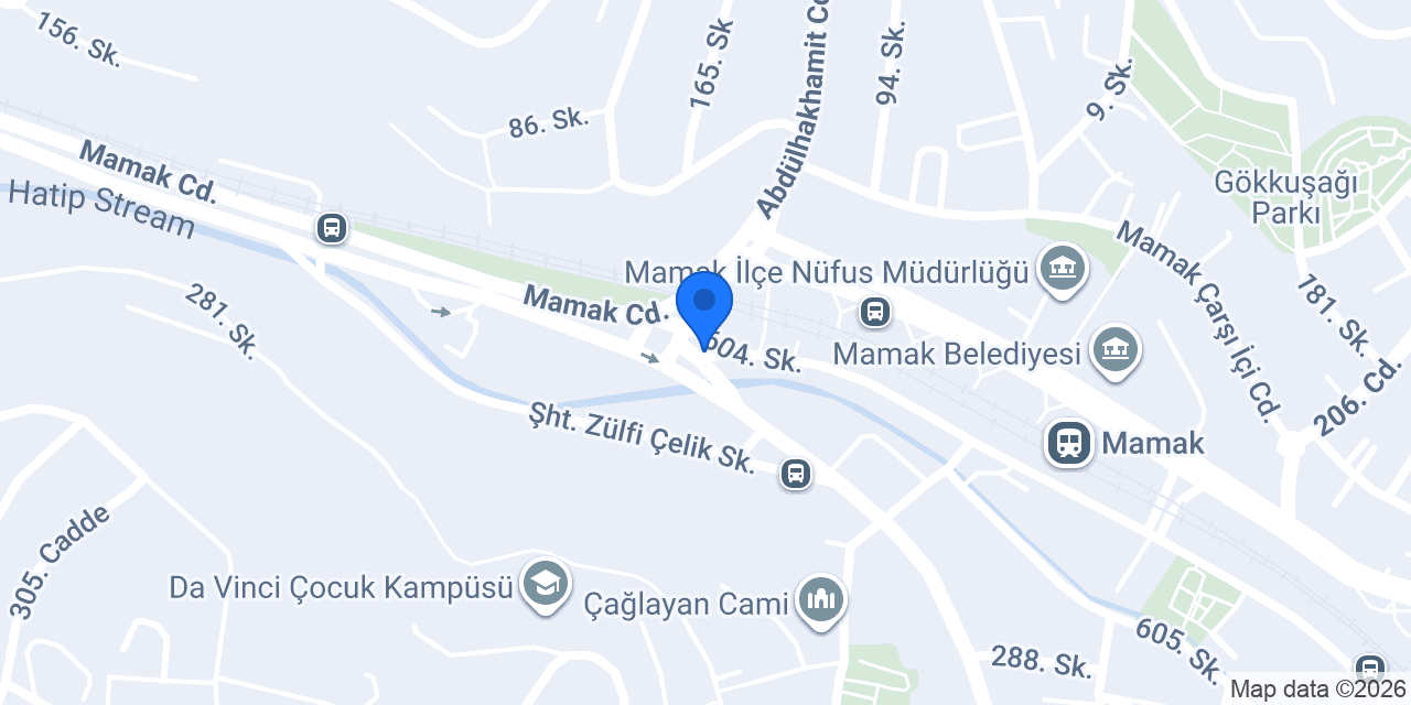 Mamak Polis Merkezi Amirliği konumu