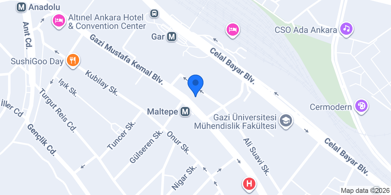 HZR. MOTORSİKLET konumu