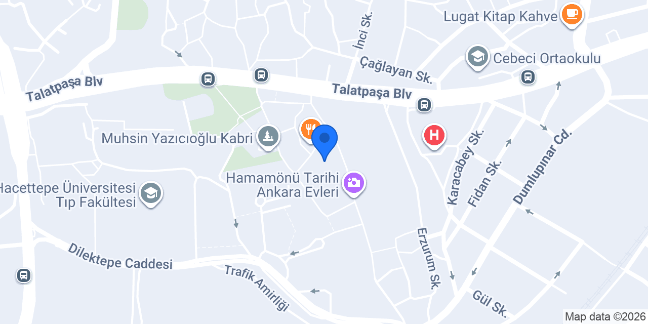 ANKARA NEY'HANE konumu