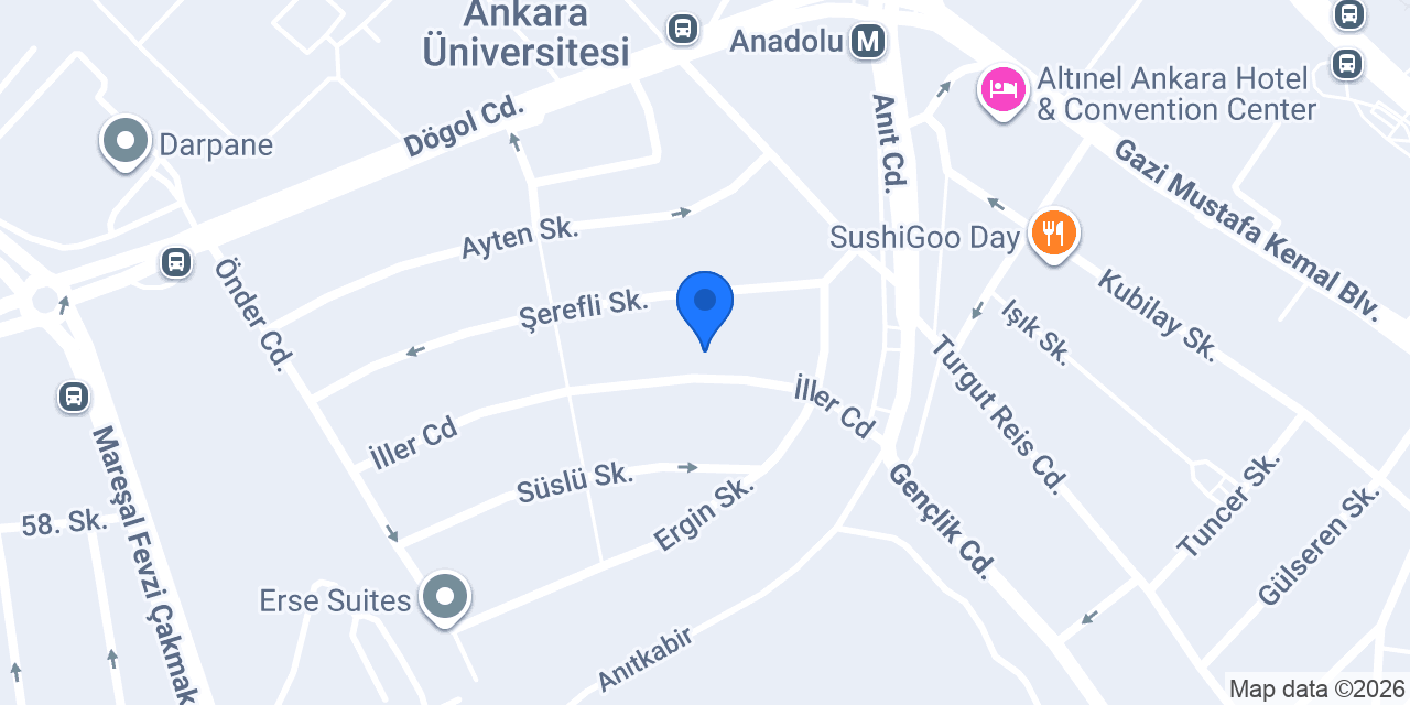 Ankara Psikolog | Resif Psikoloji konumu