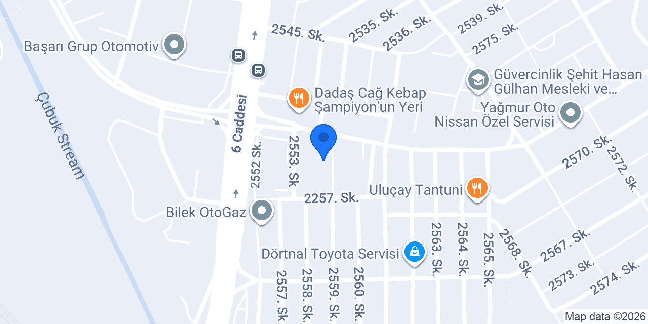 Şimşek BMW konumu