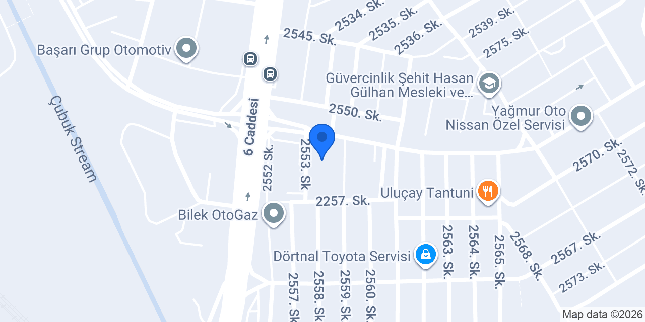 Akgün & Aydın Otomotiv konumu