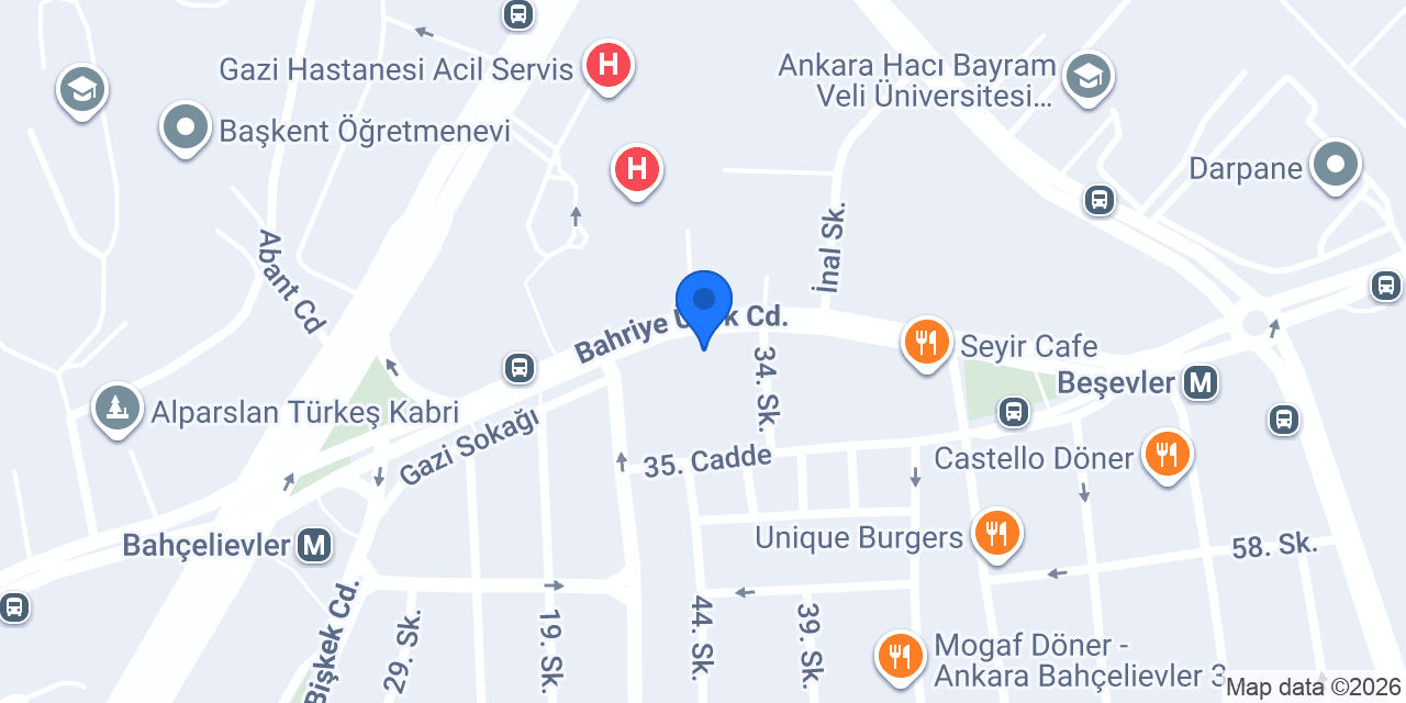 Ankara Muhakemat Mudurlugu konumu