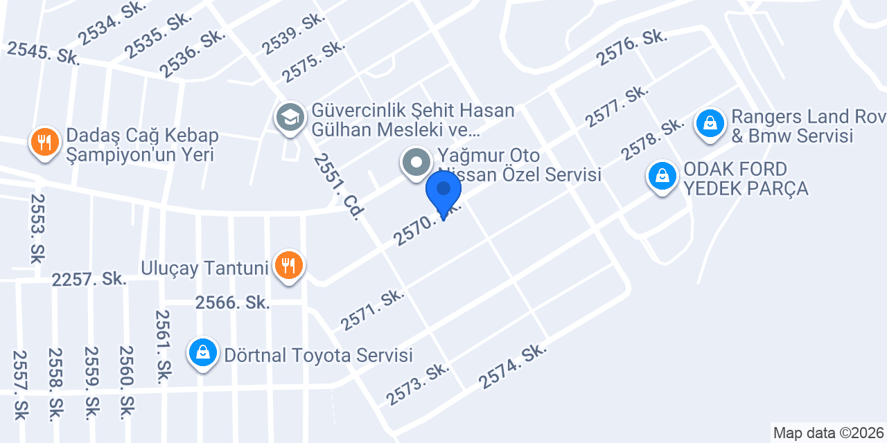 ÖZBEK SERVİS konumu