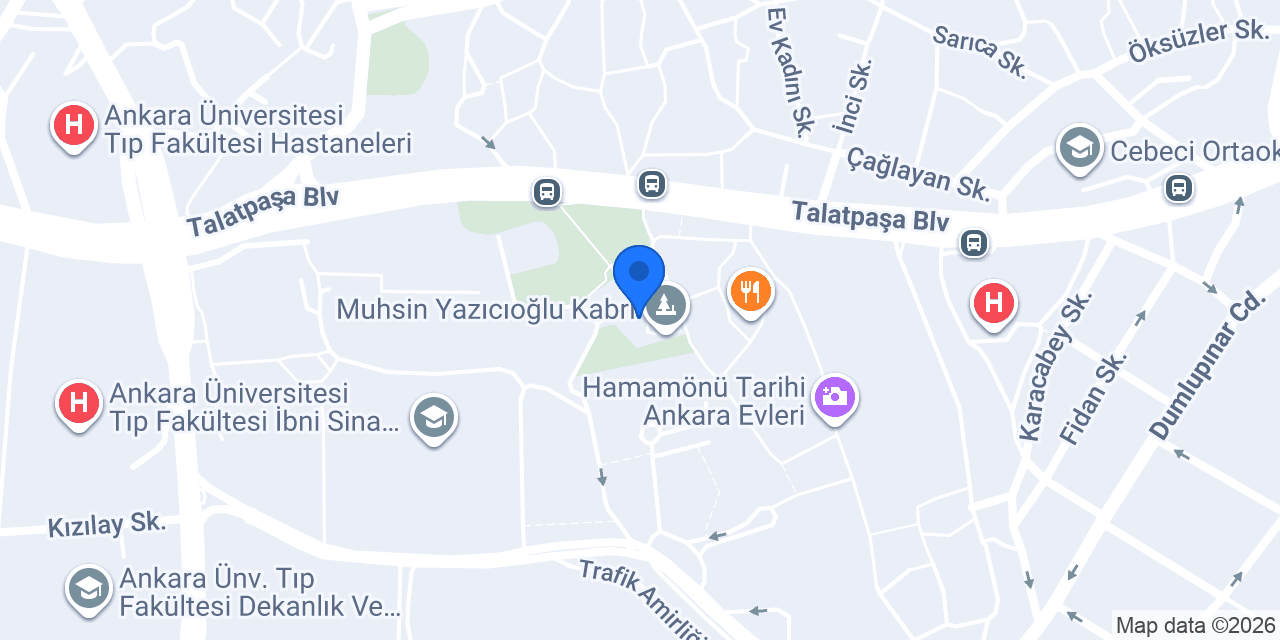 Mehmet Akif Ersoy Evi Müzesi konumu