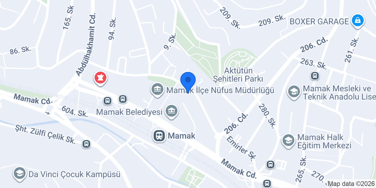 Kafkas Dizel Yedek Parça konumu