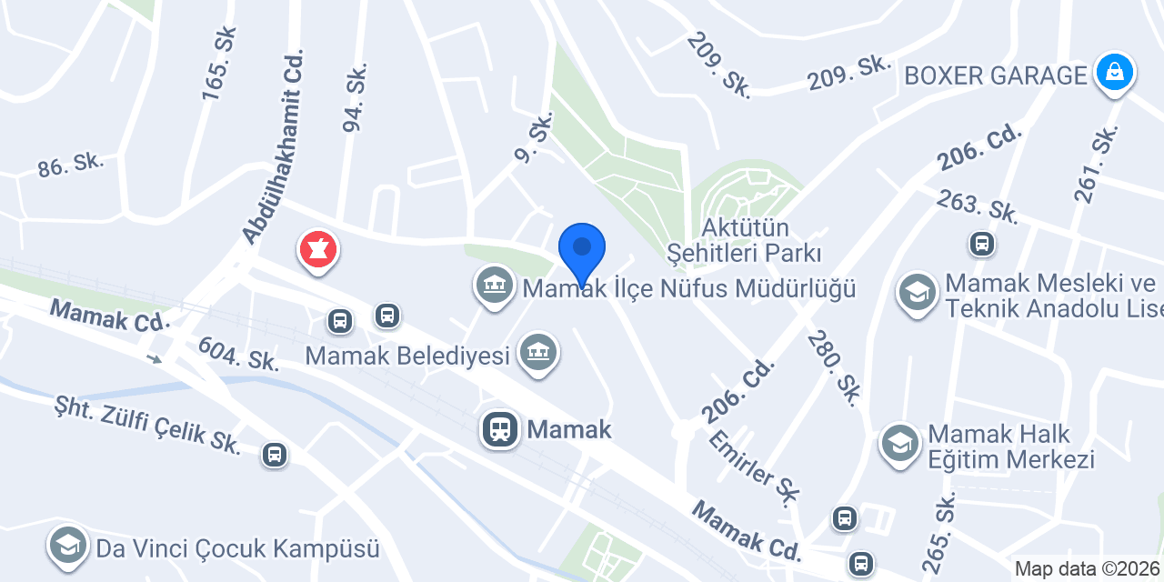 Göçerler Ltd. Şti. konumu