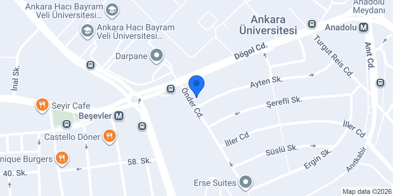 3E Masif Mobilya konumu