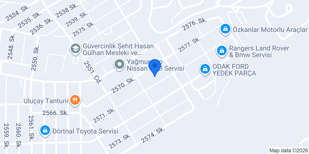 ZÜNBÜL KARDEŞLER ROT BALANS SERVİSİ konumu