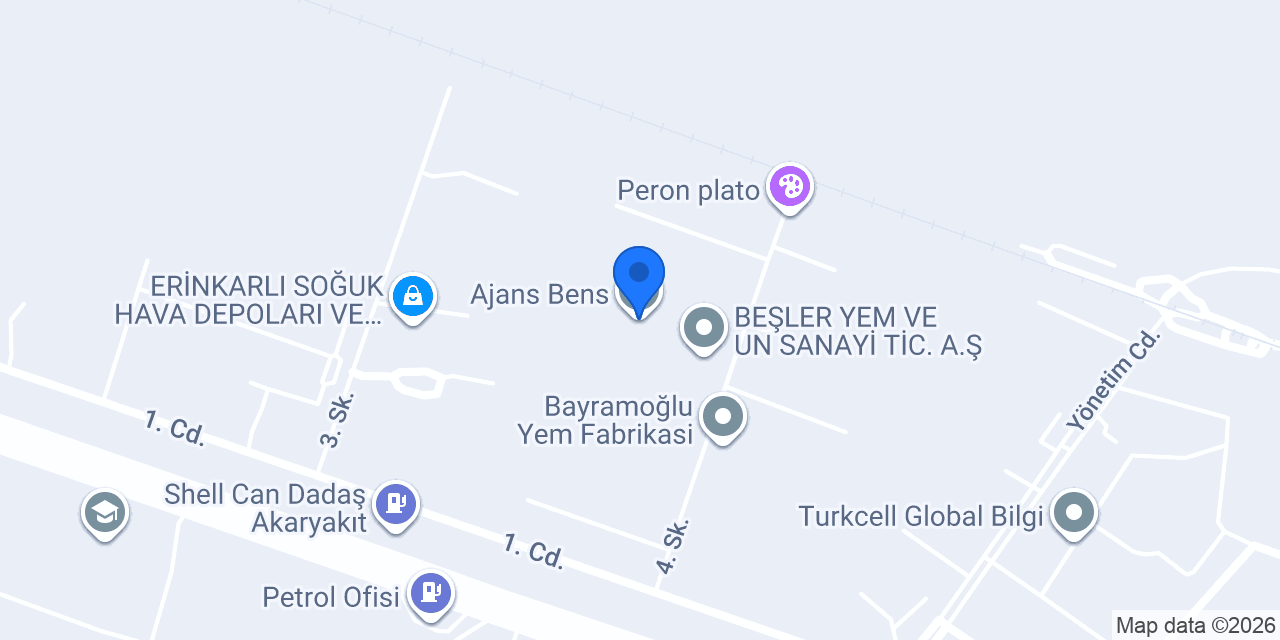 Ajans Bens konumu