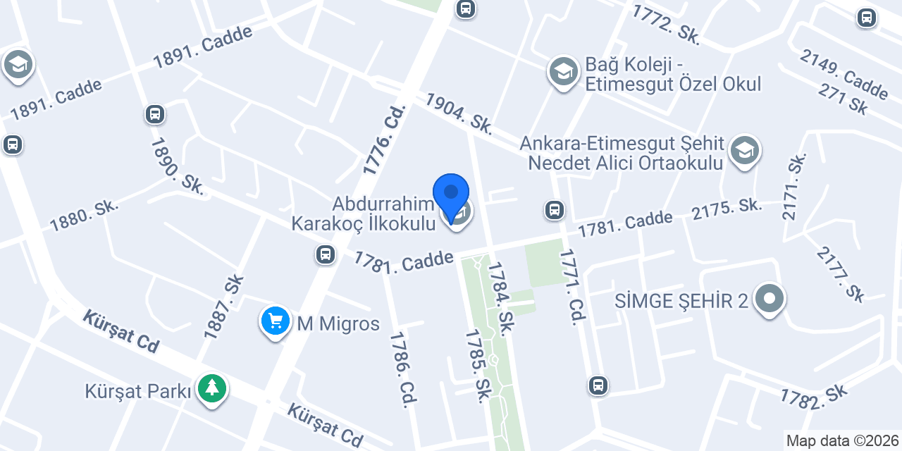 Abdurrahim Karakoç İlkokulu konumu