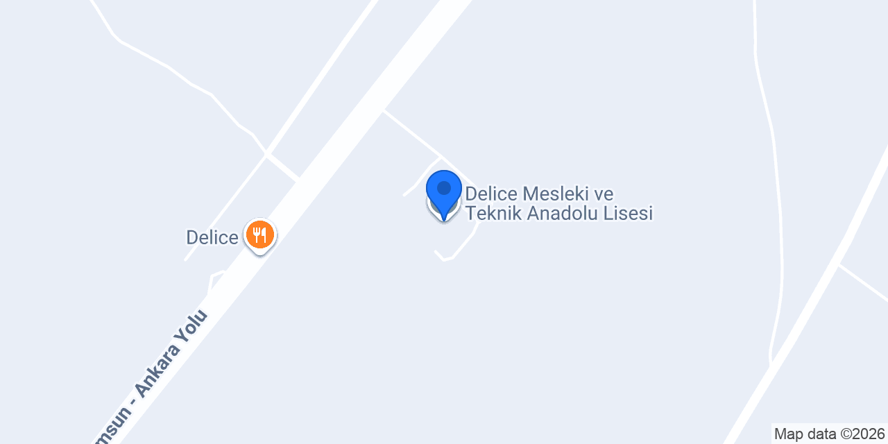 Delice Mesleki ve Teknik Anadolu Lisesi konumu