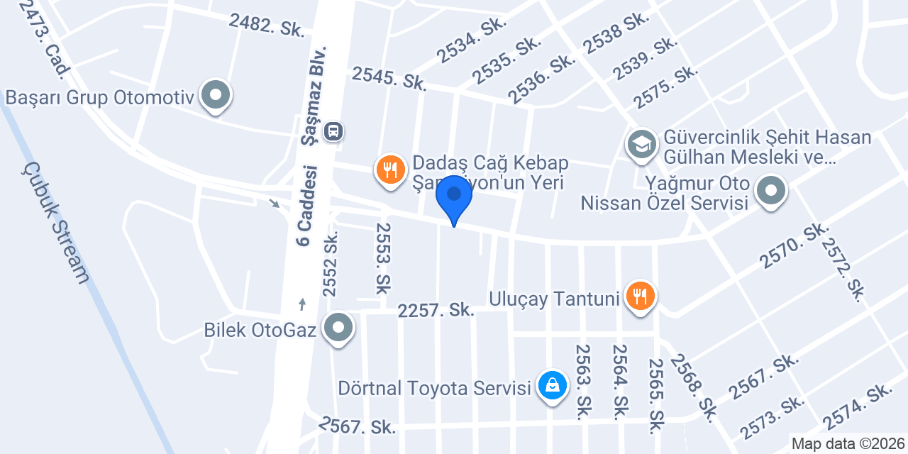 Ataman Ticaret konumu