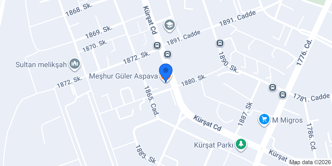 Meşhur Güler Aspava Etimesgut (Ahi mesut) konumu