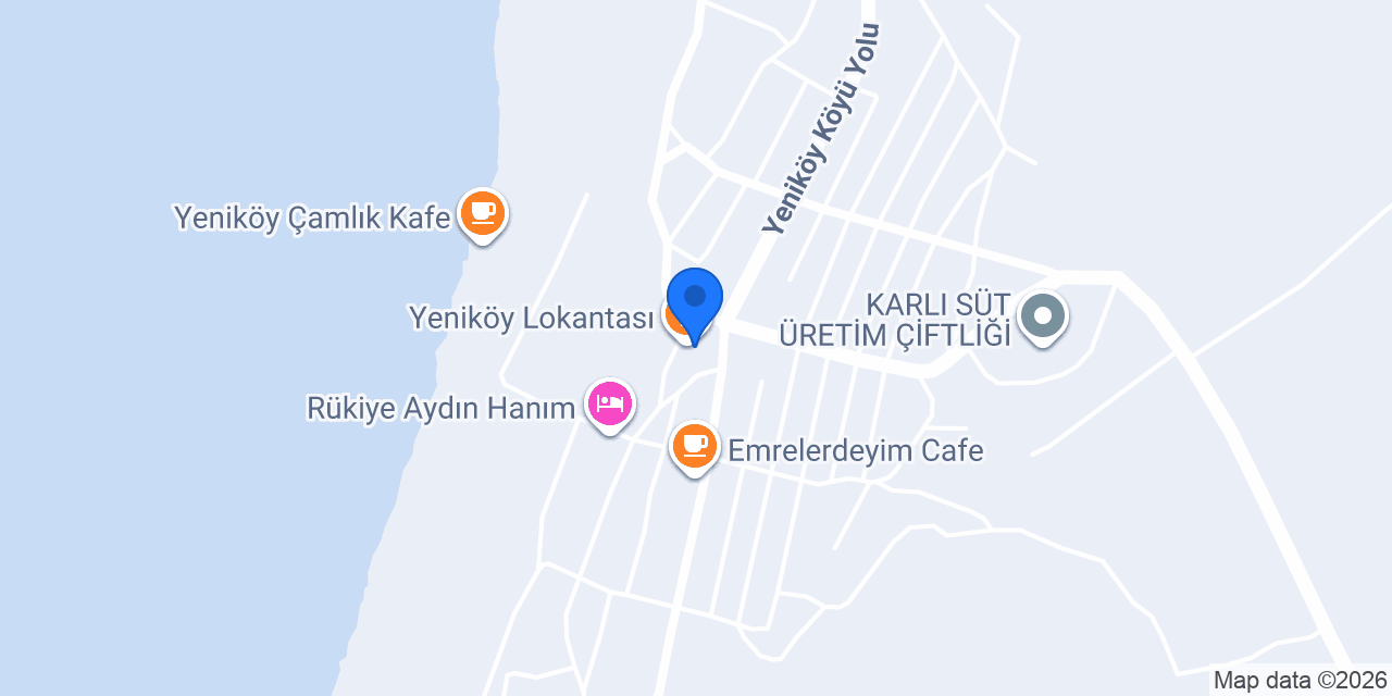 Yeniköy Lokantası konumu