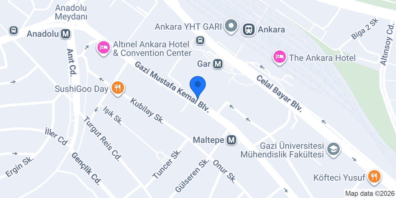Sivil Havacılık Genel Müdürlüğü konumu