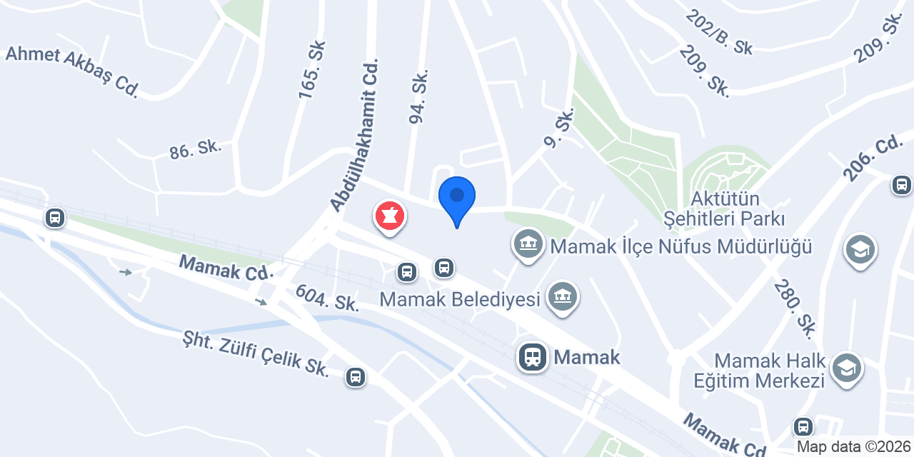 Ziraat Bankası Mamak Şubesi konumu