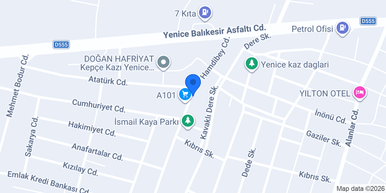 Kulac Ticaret konumu