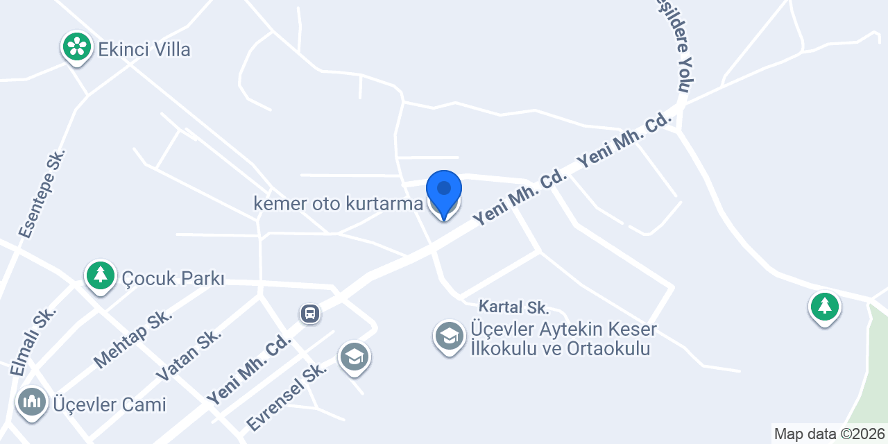 kemer oto kurtarma konumu