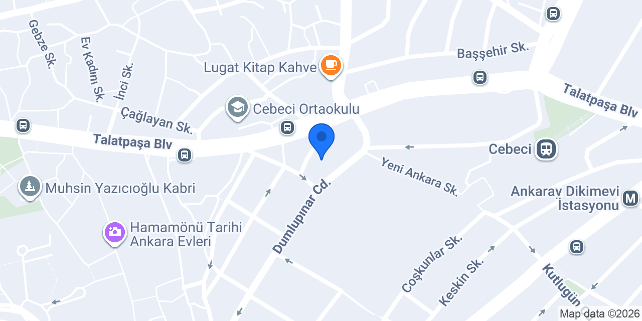 Öz İlgen Cam Çerçeve konumu
