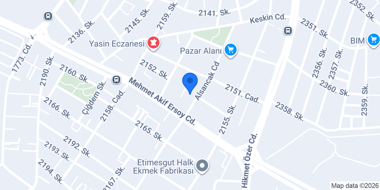 EVREN GÜNEŞ SİGORTA ALSANCAK ŞUBE konumu