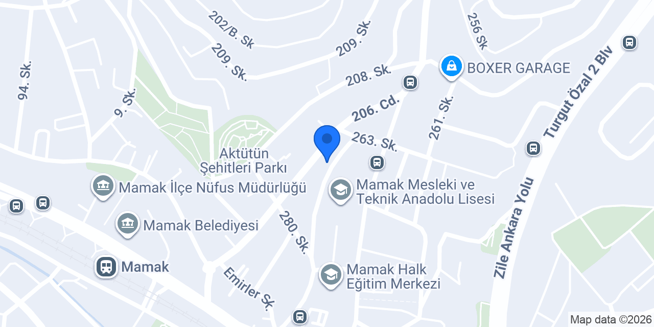 Bizim Aile Kasabı konumu