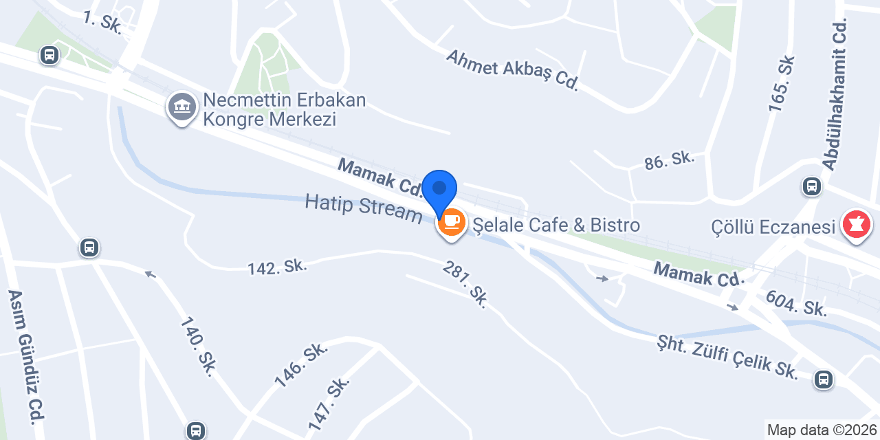 Kahvetepe Coffee & Bistro konumu