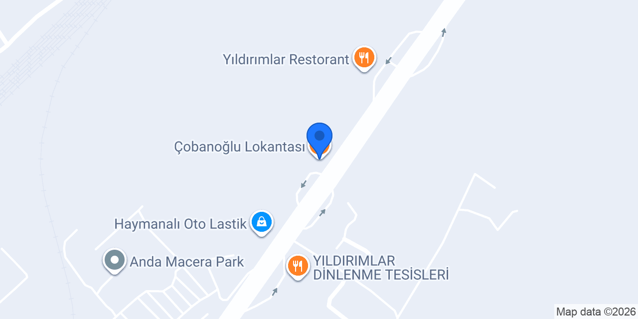 Çobanoğlu Lokantası konumu