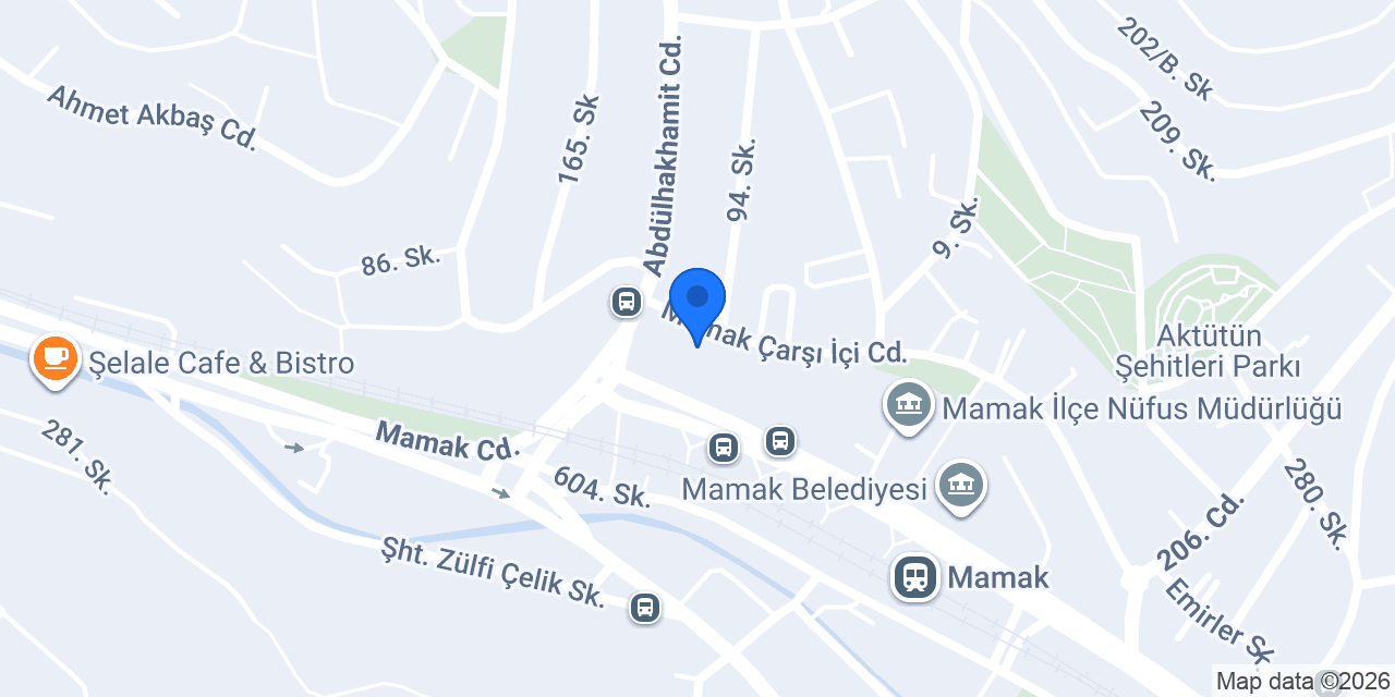 Garanti BBVA Mamak Şubesi konumu