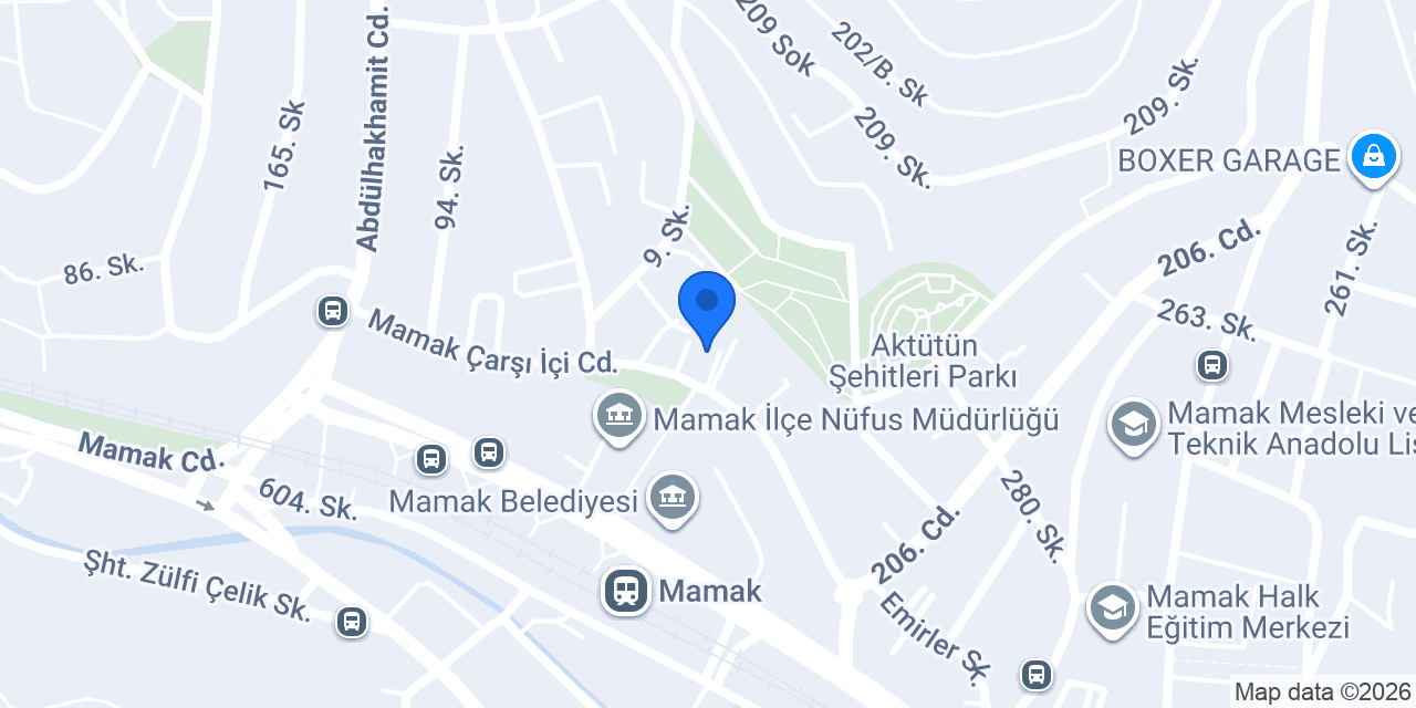 SR DÖNER Mamak konumu