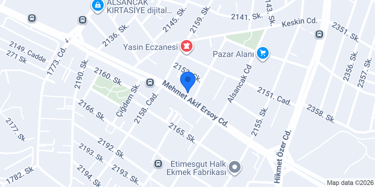 Tatlı Dilimler Pastanesi konumu