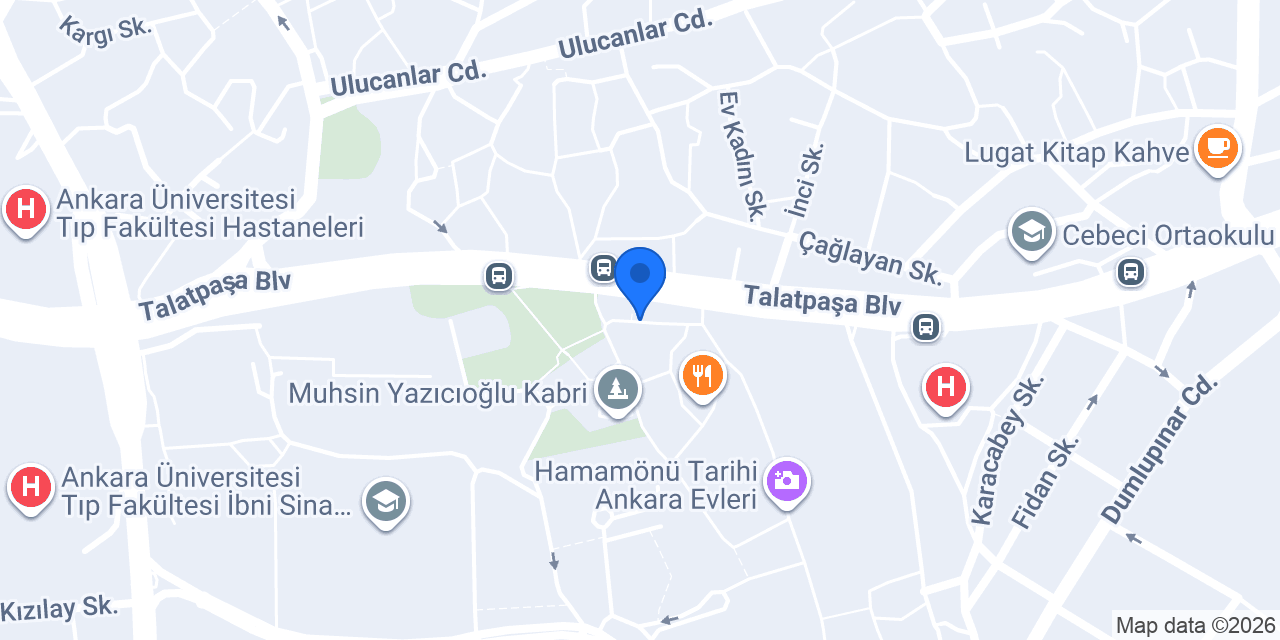 Ankyra Saraciye konumu