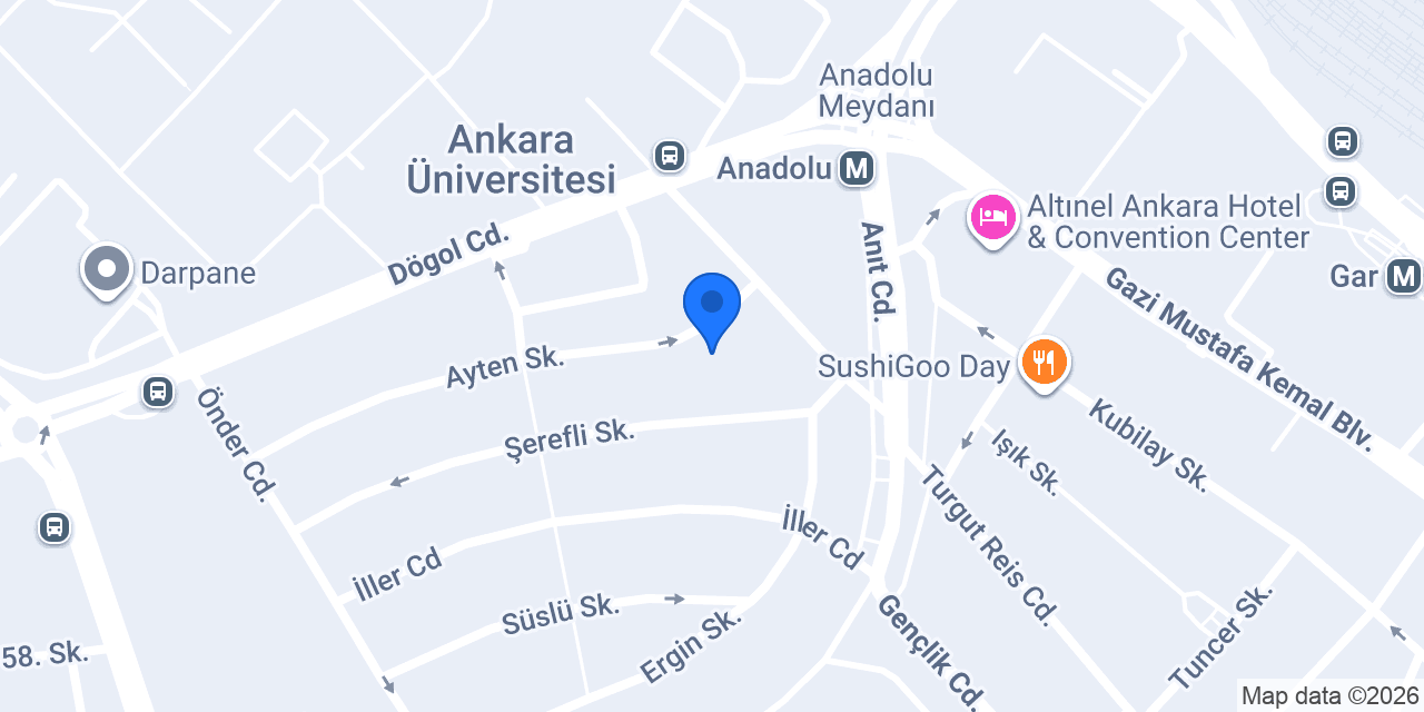 HFK HUKUK VE DANIŞMANLIK konumu