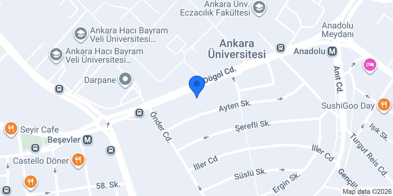 Yıldız Aspava Beşevler konumu