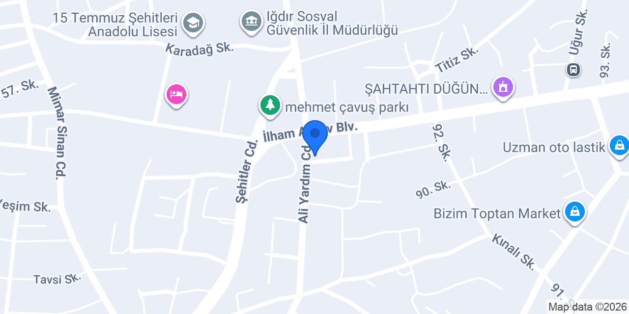 Umut perde çeyiz Iğdır konumu