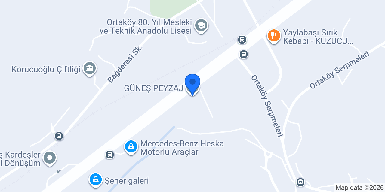 GÜNEŞ PEYZAJ konumu