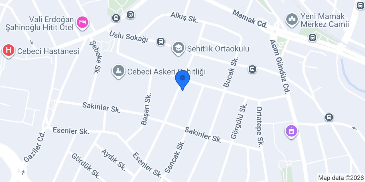 Erkoç Enerji Elektrik & Elektronik konumu