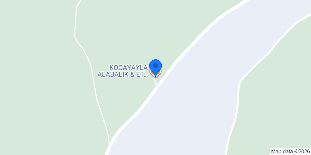 KOCAYAYLA ALABALIK & ET MANGAL konumu