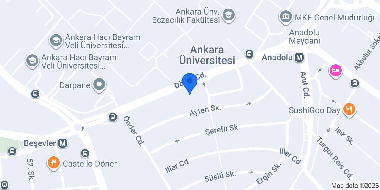 Korykos Tantuni konumu