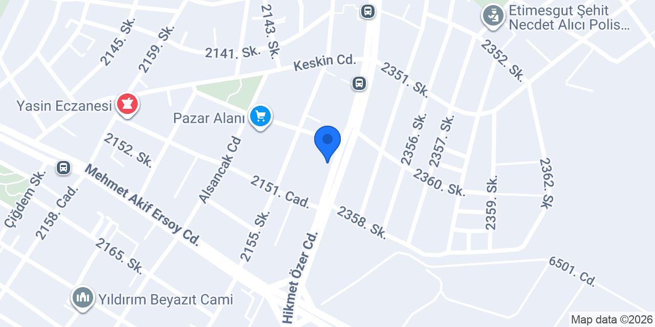 Tuğra Gayrimenkul konumu